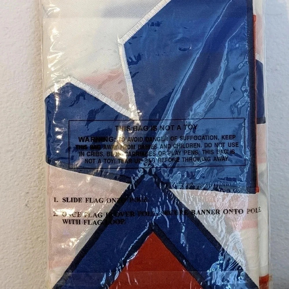 American‎ Collection Applique Banner Decorative Birdhouse Flag Patriotic - Picture 2 of 3